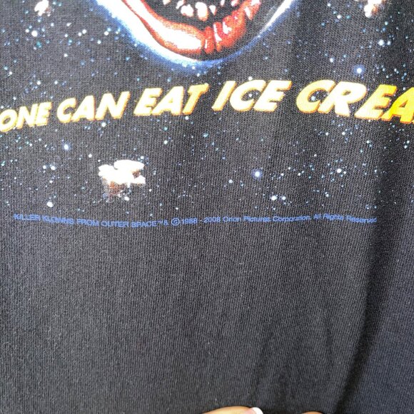 Killer Klowns Vintage Mens T-Shirt Size XL Black 2008 Crew Neck Pure Cotton Tee - Picture 4 of 10